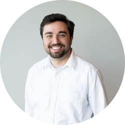 Colin Senior Financial Specialist Colin Cogan, Senior Financial Specialist, at BerkleyNet smiling, as they share about their positive experience having a career in workers compensation insurance.